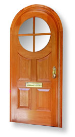 Arched Top Door
