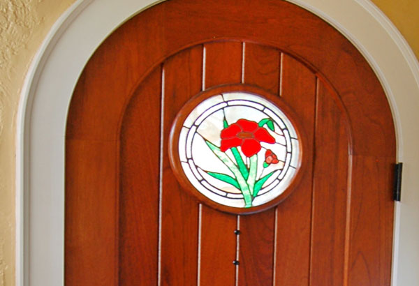 Circle Top Door Interior View